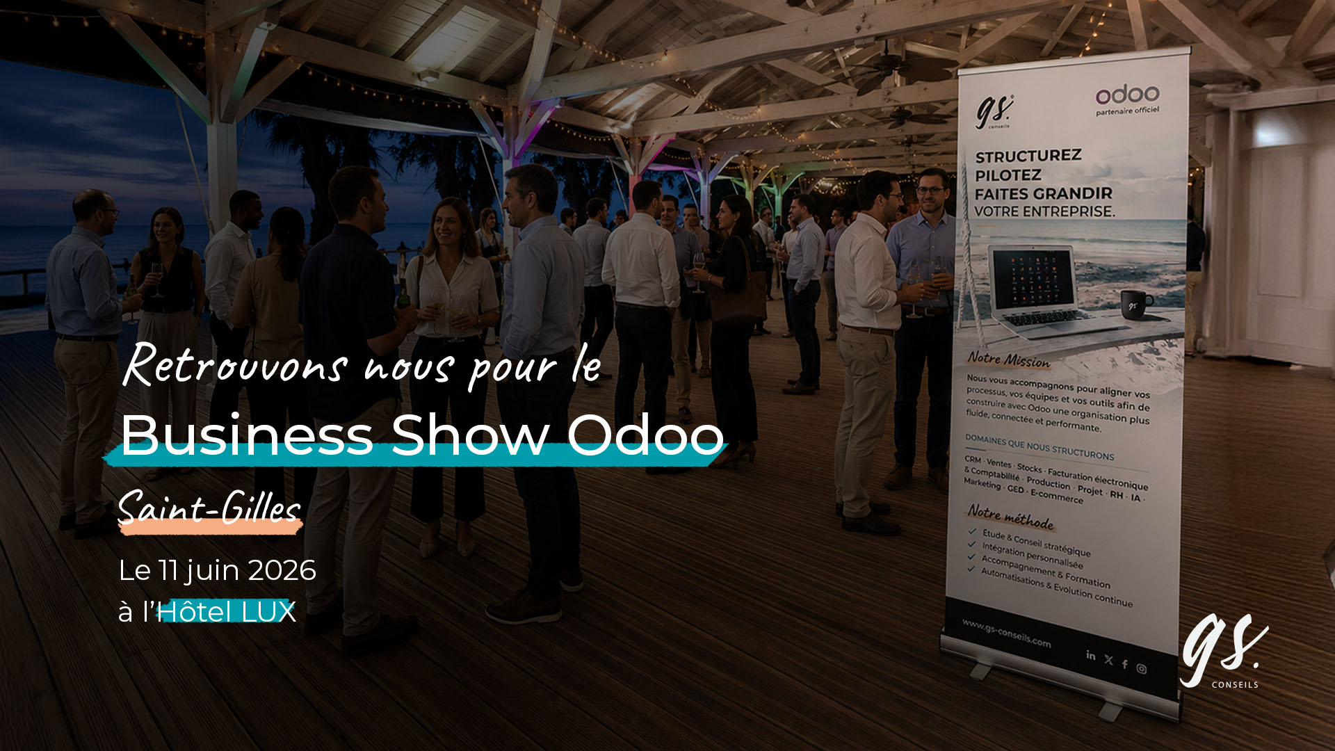 GS & le Odoo Business Show Saint-Gilles 2026