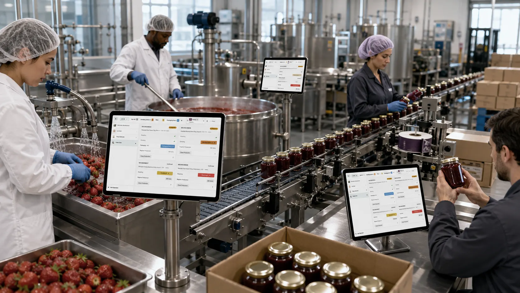 Odoo pour l’agroalimentaire & l’industrie : mieux piloter la traçabilité, la fabrication et les flux logistiques